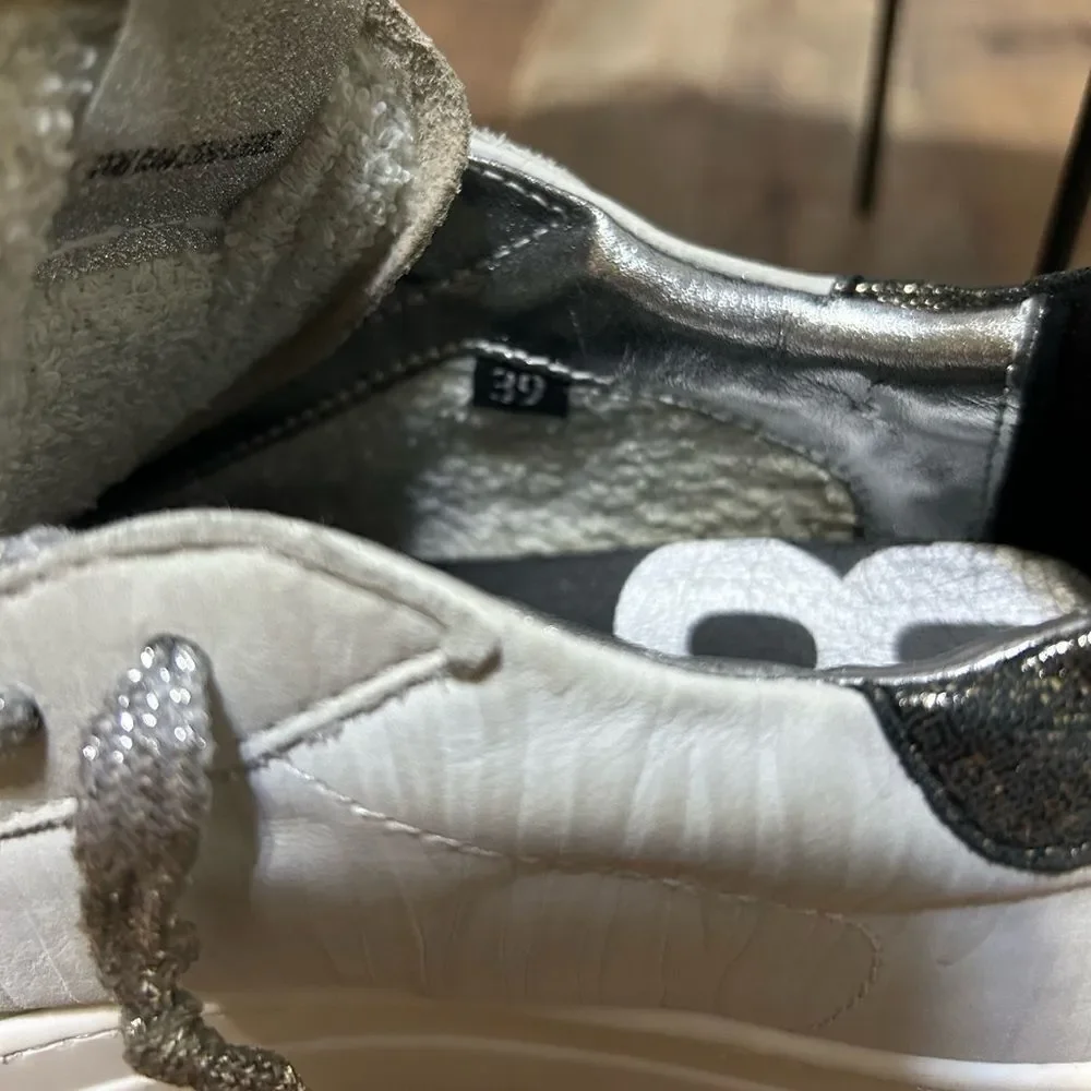 P448 Thea Platform Leopard Sneakers 39